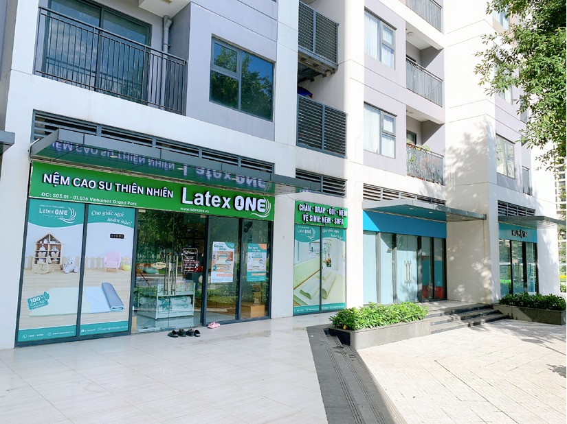 Chăn ga gối nệm Latex One tại Vinhomes Grand Park
