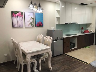 Cho thuê căn hộ chung cư GoldSeason 47 Nguyễn Tuân 2 phòng ngủ (2pn), đồ nội thất cơ bản, đẹp