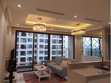 Cần cho thuê căn hộ chung cư Vinhomes D'capitale Trần Duy Hưng 3 phòng ngủ (3pn) tòa C1, căn góc, full đồ cao cấp