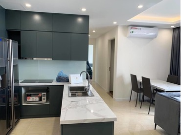 Cho thuê căn hộ chung cư cao cấp Vinhomes D'Capitale Trần Duy Hưng 3 phòng ngủ (3pn), tòa C6 view đẹp, đầy đủ nội thất