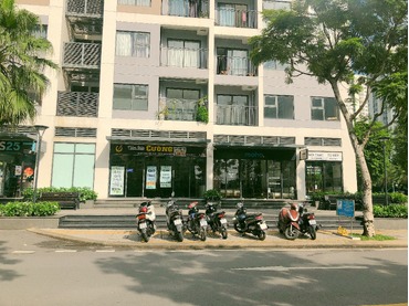 Thuê shop Vinhomes Grand Park căn S503.01S19 khu The Rainbow, mặt sảnh đẹp