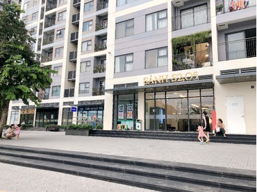 Thuê shop S205.01S01 Vinhomes Grand Park, Q9, TpHCM hoàn thiện rất đẹp