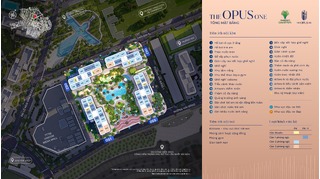 Mặt bằng Opus One Vinhomes Grand Park ( ngang )