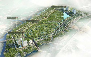 Mặt bằng phối cảnh Ecopark Long An