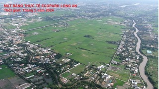 Mặt bằng thực tế Ecopark Long An